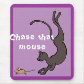 Chase diese Maus Mousepad (Vorne)