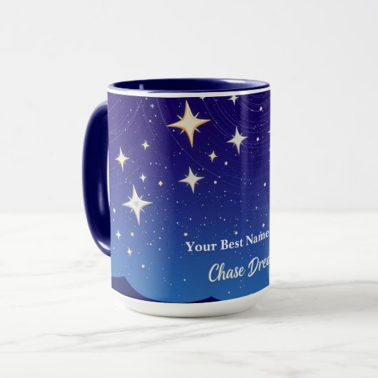 Chase Dreams Star Tasse (Vorderseite Links)