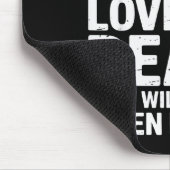 Chase Everything You Want Except Love And Death En Mousepad (Ecke)