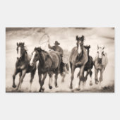 Chase I Rechteckiger Aufkleber (Vorderseite)