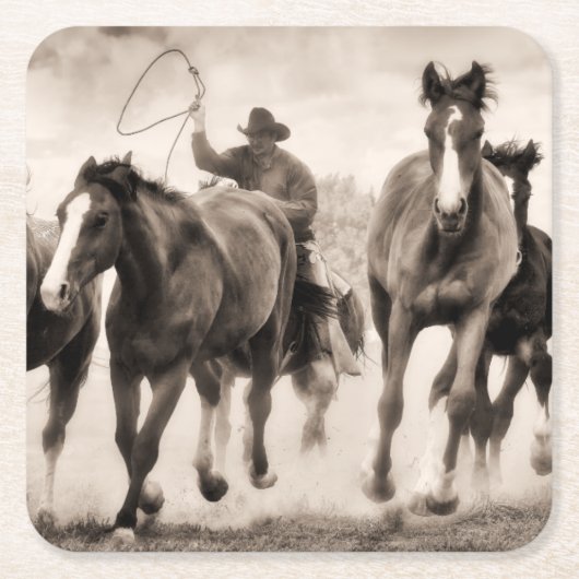 Chase I Rechteckiger Pappuntersetzer (Vorderseite)