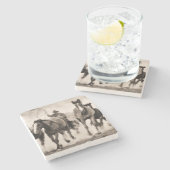 Chase I Steinuntersetzer (Seitenansicht)