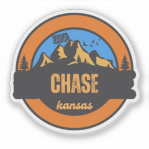 Chase, Kansas Aufkleber