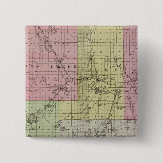 Chase Landkreis, Kansas Button (Vorderseite)