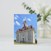 Chase Landkreis, Kansas, Courthouse Postkarte (Stehend Vorderseite)