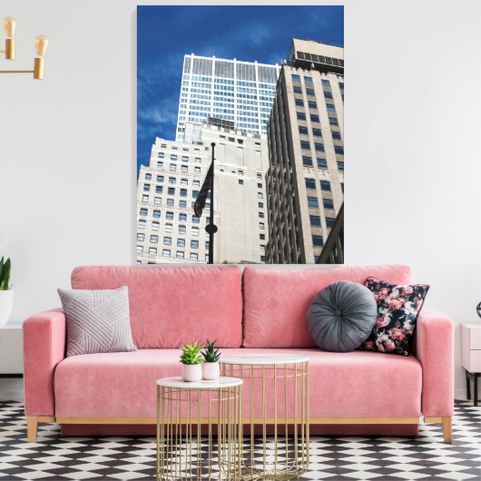 Chase Manhattan Bank New York City Leinwanddruck (Insitu (Wohnzimmer))