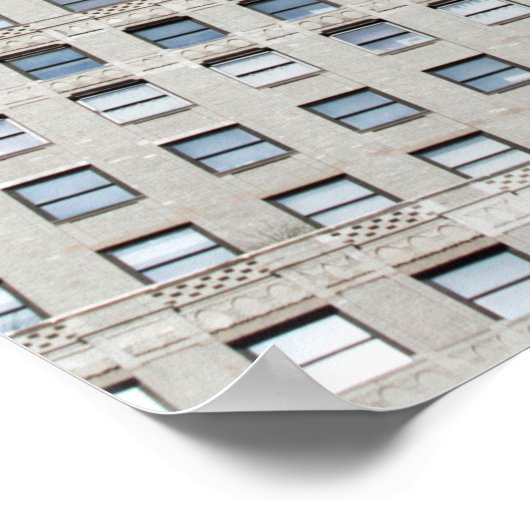 Chase Manhattan Bank New York City Poster (Ecke)