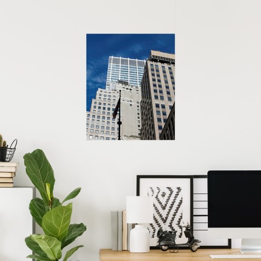 Chase Manhattan Bank New York City Poster (Heimbüro)