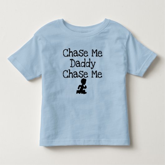 Chase Me Daddy Kid's T - Shirt (Vorderseite)