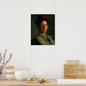 Chase - Portrait von Martha Walter 1908 Poster (Küche)