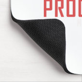 Chase Progress Not Perfect Aufkleber Mousepad (Ecke)