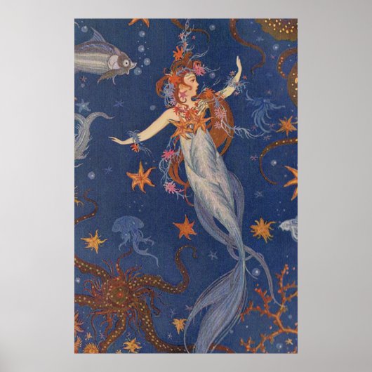 Chase Rainbows Swim mit Mermaids, Ride Unicorns Poster (Vorne)