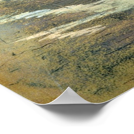 Chase - Reflections, 1885 Poster (Ecke)