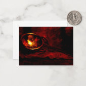 Chase - Stillleben mit Ladle, Kunstmalerei Mitteilungskarte (Vorderseite/Rückseite Beispiel)