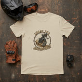 Chase The Adventure | Retro Dual-Sport Motorcycle T-Shirt