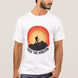 "Chase the Horizon" Wandern & Bergabenteuer T-Shirt