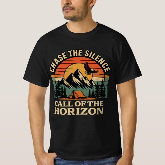 Chase the Silence - Call of the Horizon Adventure  T-Shirt (Vorderseite)