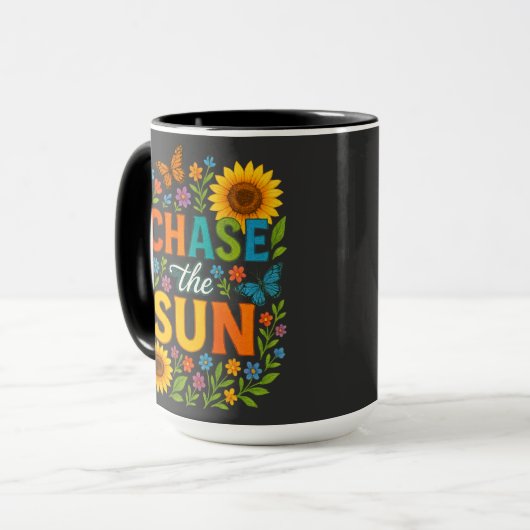 Chase the sun  tasse (Vorderseite Links)