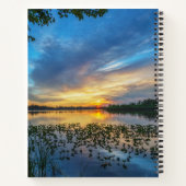 Chase The Sunrise Lake  Notizblock (Rückseite)