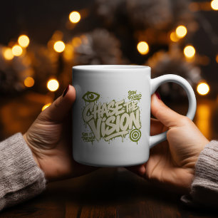Chase The Vision Streetwear Graffiti Design Kaffeetasse