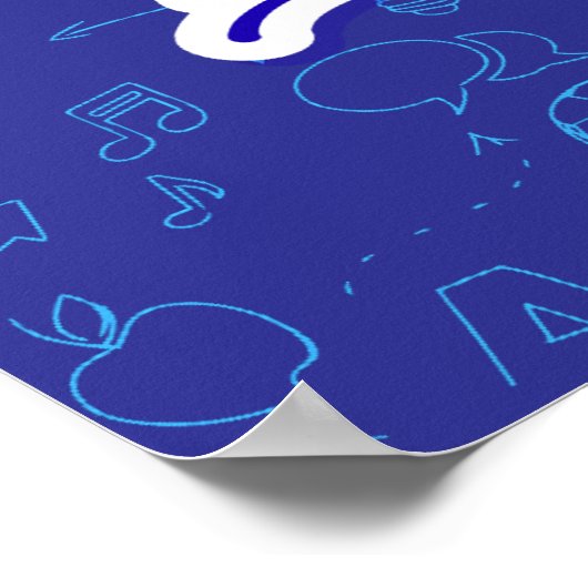 Chase your dream poster (Ecke)