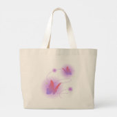 “Chase Your Dreams – Girls Trendy Whimsical  Jumbo Stoffbeutel (Rückseite)