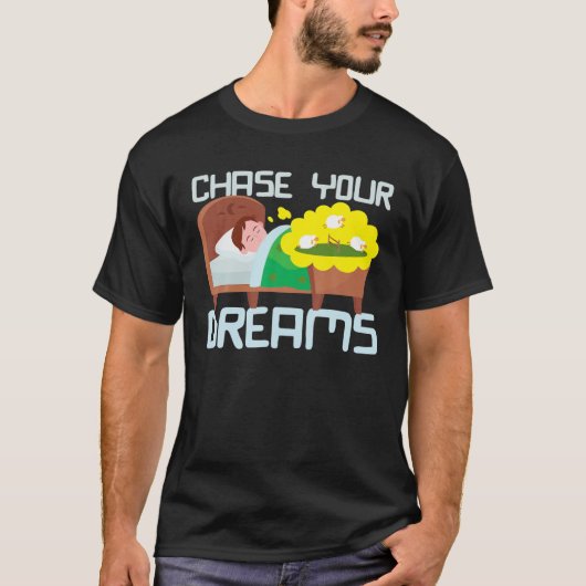 Chase Your Dreams St Patricks Day Happystpatricksd T-Shirt (Vorderseite)