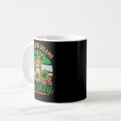 Chase Your Dreams With Whiskey St. Patrick's Day C Kaffeetasse (Vorderseite Links)
