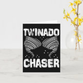 Chaser Funny Mama Vater Twin Parters Karte (Gelbe Blume)