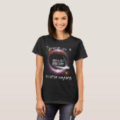 Chaser Solar Eclipse 2024 Funny zweimal im Leben T-Shirt (Vorne ganz)