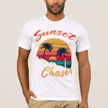 Chaser-T-Shirt: Sonnenuntergang
