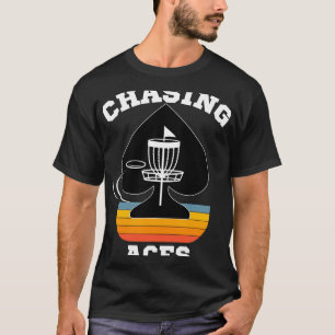Chasing Aces Disc Golf Ziel Sportsbekleidung Männe T-Shirt