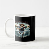 Chasing Bands Duck Hunting Kaffeetasse (Links)