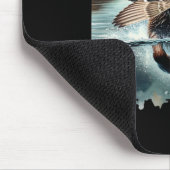 Chasing Bands Duck Hunting Mousepad (Ecke)