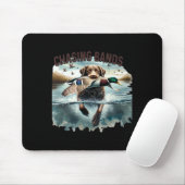 Chasing Bands Duck Hunting Mousepad (Mit Mouse)