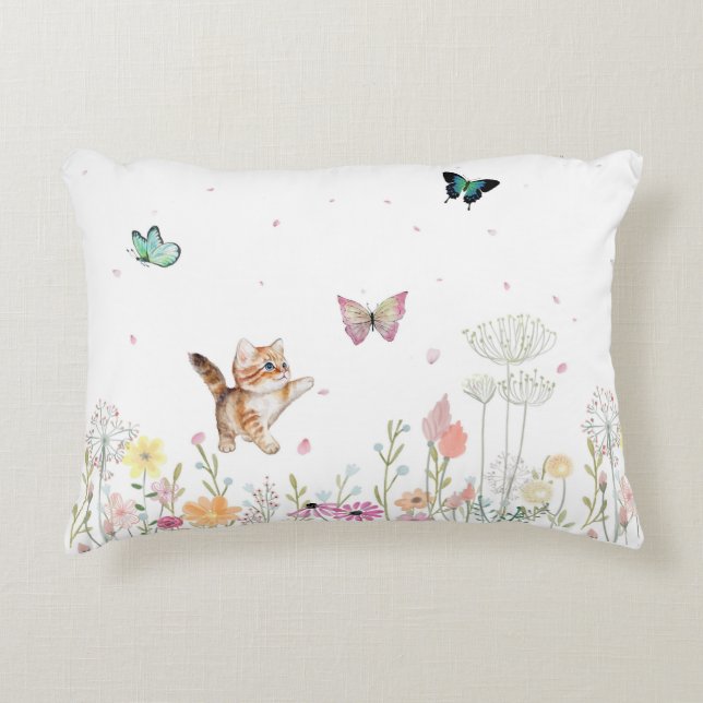 Chasing Butterflies Akzent Pillow Dekokissen (Vorderseite)