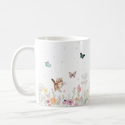 Chasing Butterflies Kaffeetasse (Links)
