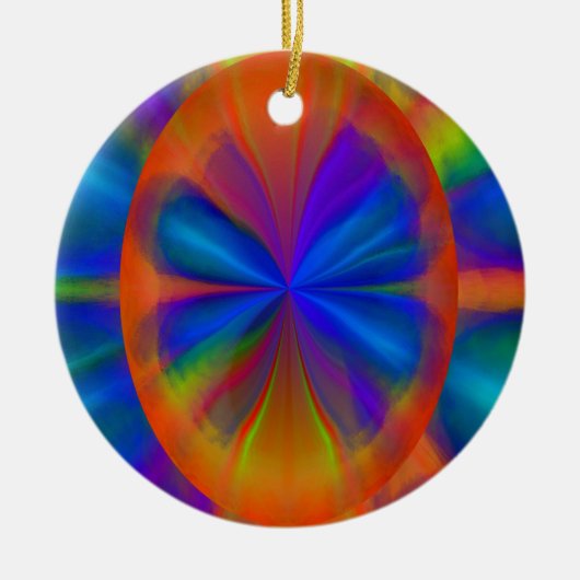 Chasing Butterflies Keramik Ornament (Vorne)