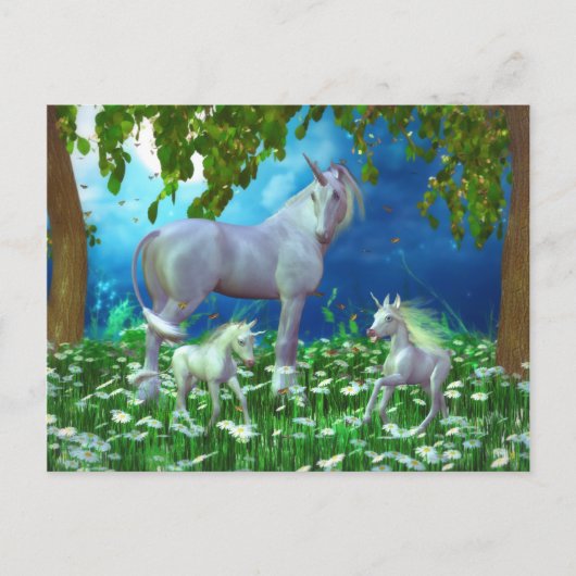 Chasing Butterfys Postcard Postkarte (Vorderseite)