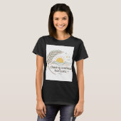 Chasing Endless Horizons Sonnenuntergangsstrand T- T-Shirt (Vorne ganz)