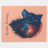 Chasing Infinity Fleecedecke (Vorderseite (Horizontal))
