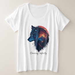 Chasing Infinity Große Größe T-Shirt