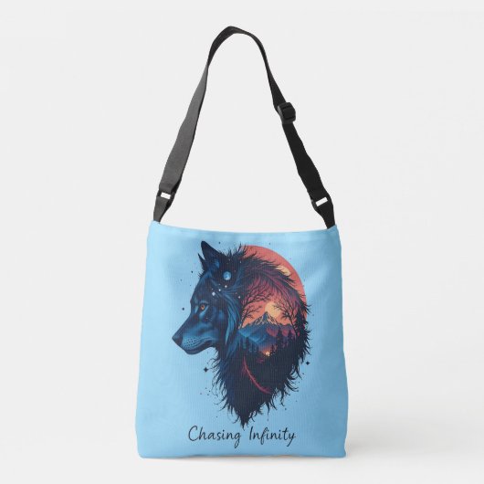 Chasing Infinity Tragetaschen Mit Langen Trägern (Rückseite)