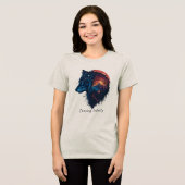 Chasing Infinity Tri-Blend Shirt (Vorderseite voll)