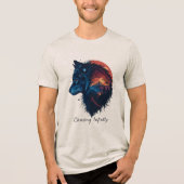 Chasing Infinity Tri-Blend Shirt (Vorderseite)