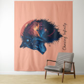 Chasing Infinity Wandteppich (Beispiel)