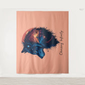 Chasing Infinity Wandteppich (Vorderseite)