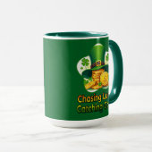 Chasing Luck Catching Cash St Patrick’s - caneca Tasse (VorderseiteRechts)
