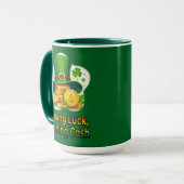 Chasing Luck Catching Cash St Patrick’s - caneca Tasse (Vorderseite Links)