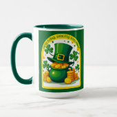 Chasing Luck Catching Cash St Patrick’s - caneca Tasse (Links)